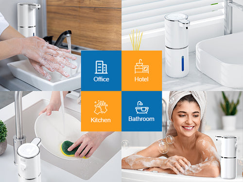 Smart Inductive Soap Dispenser Desktop Foam Electric Bubbler